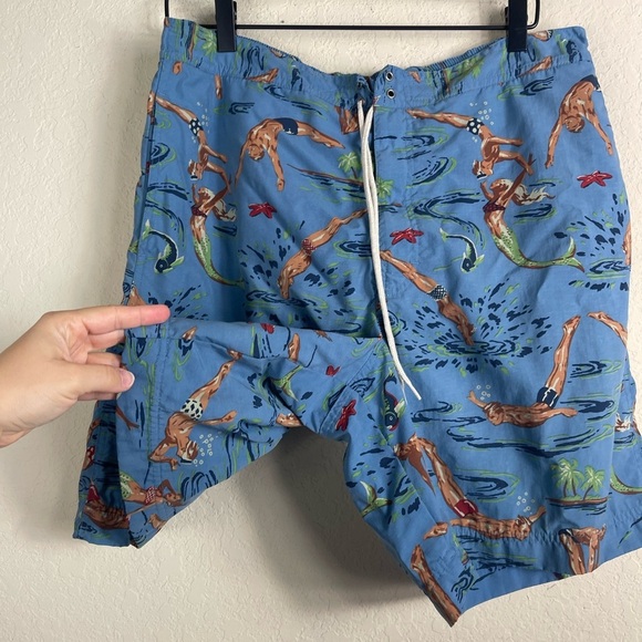 Ralph Lauren Polo Sport Diver Swim Trunks Size Large - Picture 3 of 5